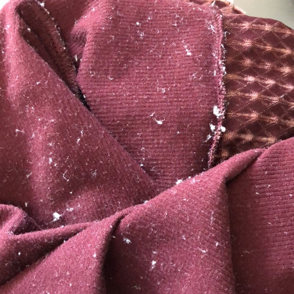 NIKE PRO HyperWarm Turtleneck Women’s Large Burgundy Long Sleeve TOP ONLY - Picture 13 of 15